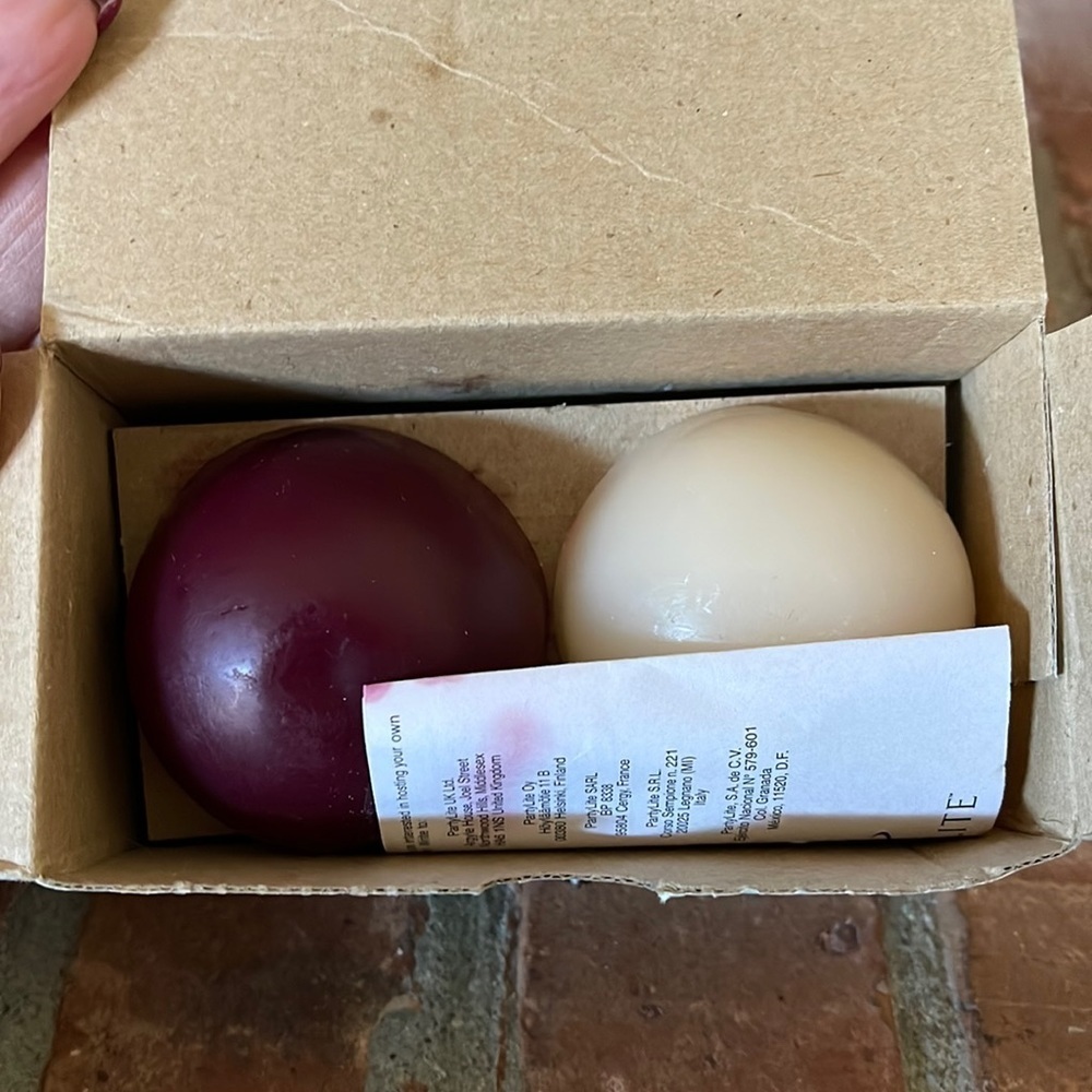 NIB PartyLite Raspberry Set of 4 Aroma Melts
